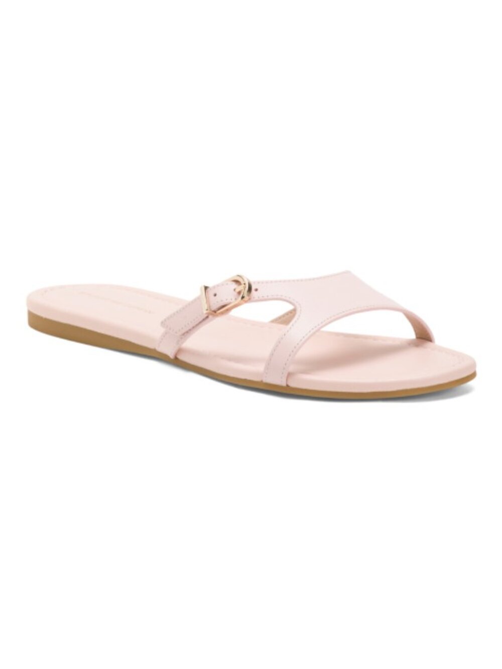STUART WEITZMAN Leather Irene Slides